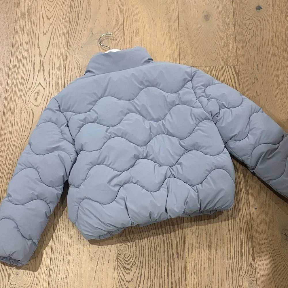 Zara Kida Girls Water Repellent Rubberizer Coat Size 11/12 - Picture 6 of 6